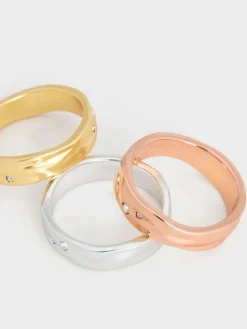 Ottilie Crystal Sculptural Ring