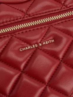 Paffuto Quilted Heart Crossbody Bag