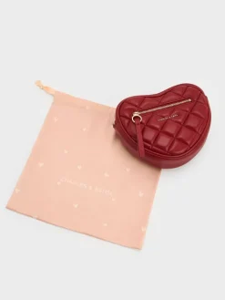 Paffuto Quilted Heart Crossbody Bag