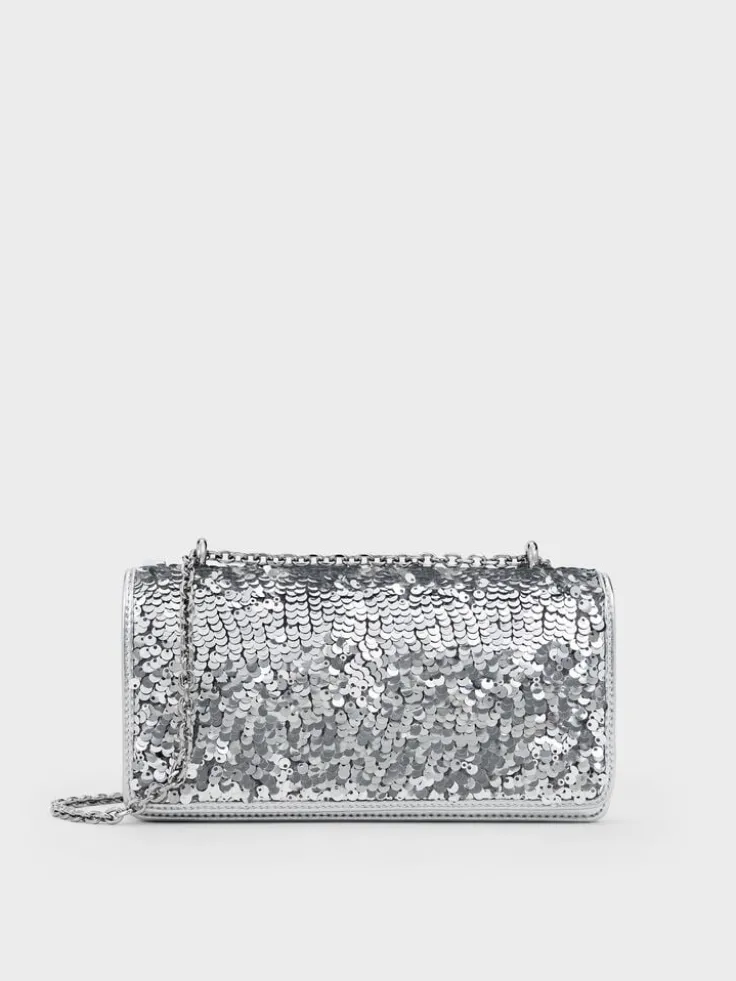 Paffuto Sequinned Wallet On Chain