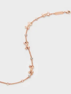 Paige Bow Crystal Bracelet