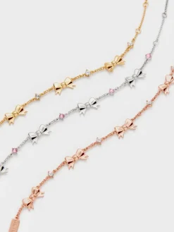 Paige Bow Crystal Bracelet