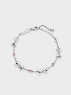 Paige Bow Crystal Bracelet