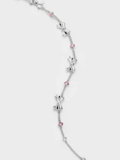 Paige Bow Crystal Bracelet