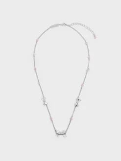 Paige Bow Crystal Necklace