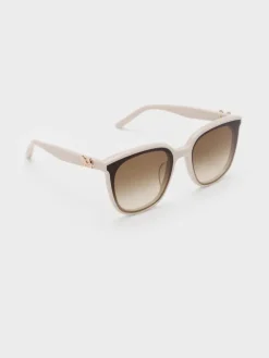 Paige Bow Square Sunglasses