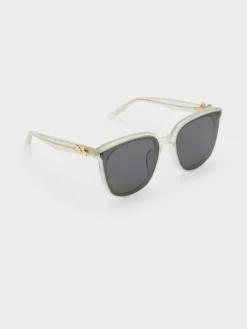 Paige Bow Square Sunglasses