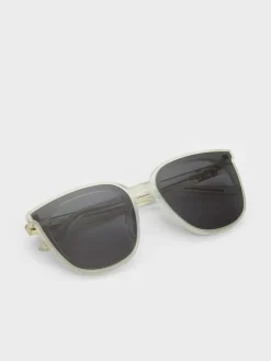 Paige Bow Square Sunglasses