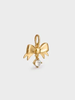 Paige Crystal Bow Charm