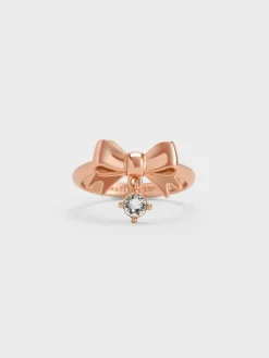 Paige Crystal Bow Ring