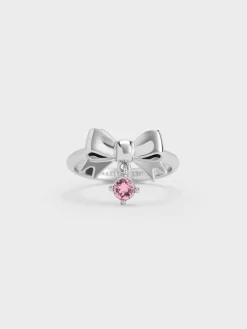 Paige Crystal Bow Ring