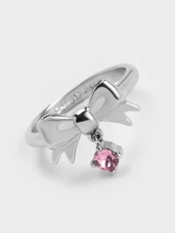 Paige Crystal Bow Ring