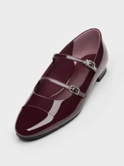 Patent Double-Strap Mary Janes