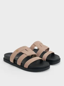 Petina Suede Flatform Sandals