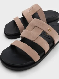 Petina Suede Flatform Sandals