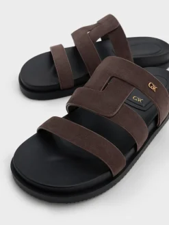 Petina Suede Flatform Sandals