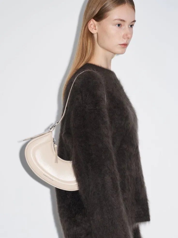 Petra Curved Shoulder Bag