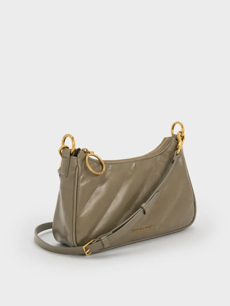Philomena Double-Chain Crossbody Bag
