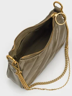 Philomena Double-Chain Crossbody Bag