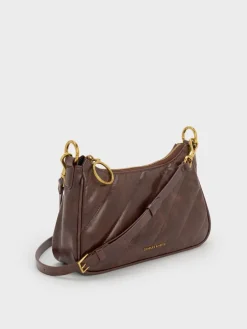 Philomena Double-Chain Crossbody Bag