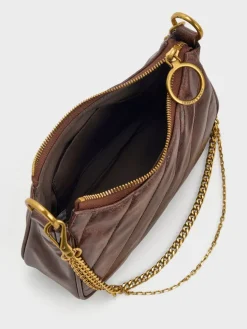 Philomena Double-Chain Crossbody Bag
