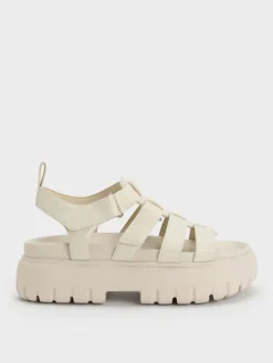 Platform Caged Sandals