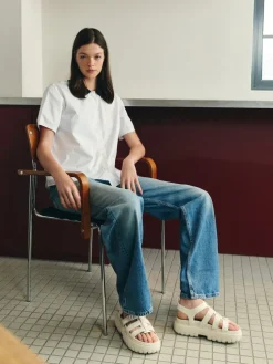 Platform Caged Sandals