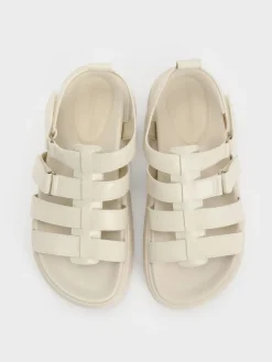 Platform Caged Sandals