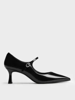 Pointed Mary Jane Pumps