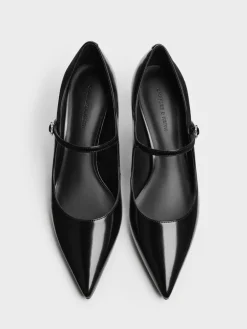 Pointed Mary Jane Pumps