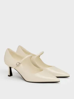 Pointed Mary Jane Pumps