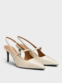 Pointed Slingback Mary Jane Pumps
