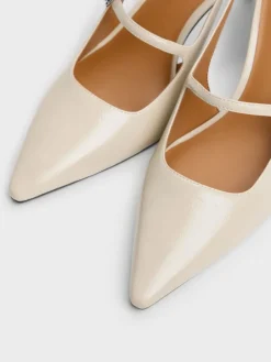 Pointed Slingback Mary Jane Pumps