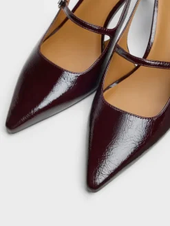 Pointed Slingback Mary Jane Pumps