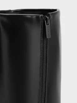 Pointed Stiletto Knee-High Boots