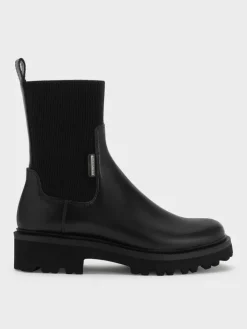 Remy Ridged-Sole Chelsea Boots