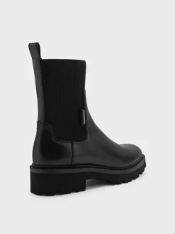 Remy Ridged-Sole Chelsea Boots
