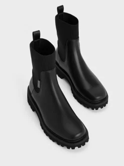 Remy Ridged-Sole Chelsea Boots