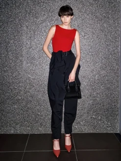 Rene Structured Top Handle Bag