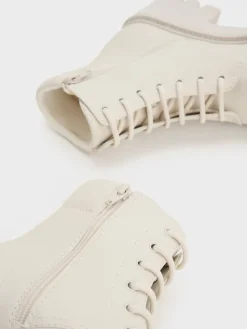 Ripley Ridged-Sole Ankle Boots