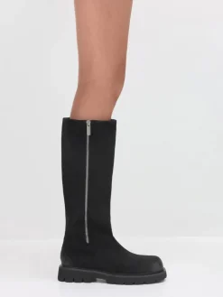 Rosamond Faux Suede Knee-High Boots