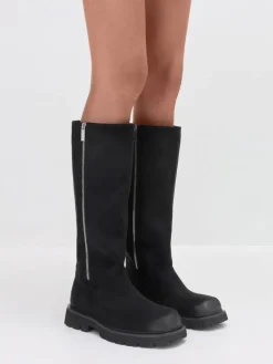 Rosamond Faux Suede Knee-High Boots