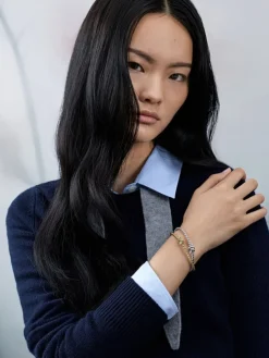 Sable Rope-Knot Cuff Bangle