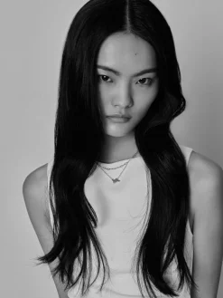 Sable Rope-Knot Double-Chain Necklace