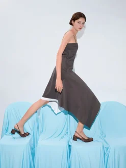 Sadira Satin Slingback Pumps