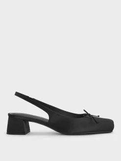 Sadira Satin Slingback Pumps