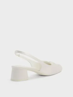 Sadira Satin Slingback Pumps