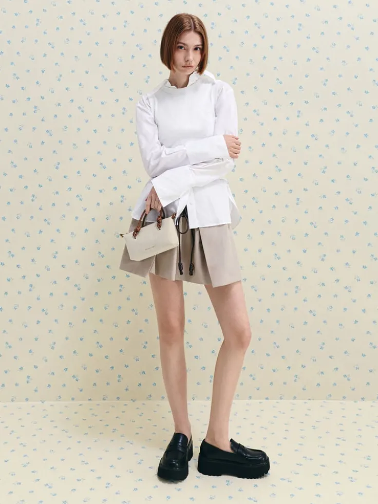 Sammie Canvas Knotted-Handle Tote Bag