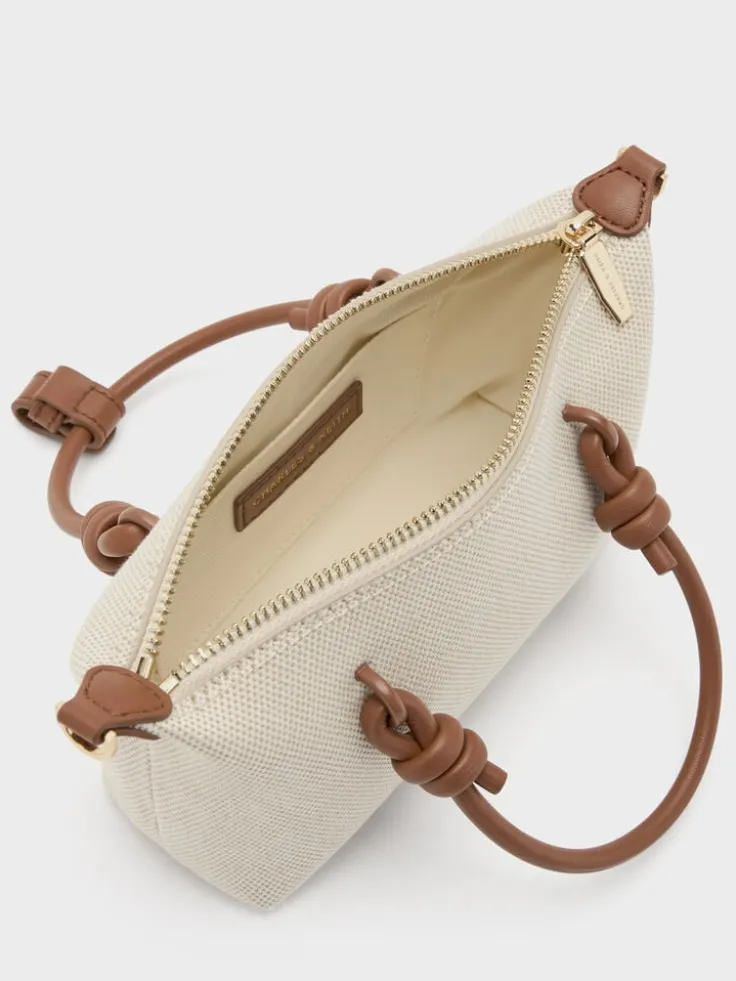 Sammie Canvas Knotted-Handle Tote Bag