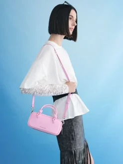 Sammie Knotted-Handle Boxy Bag